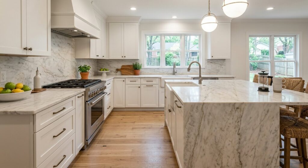Marble Kitchen Countertops in Calhoun, GA: What Should Homeowners Know? 2 Gemini Generated Image mc5mx4mc5mx4mc5m 1